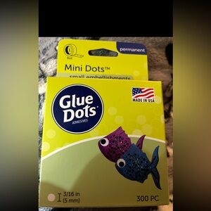 6 boxes Glue dots mini embellishment all new